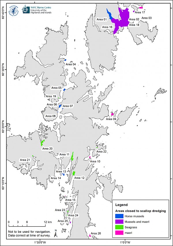 Overview of Closed Areas